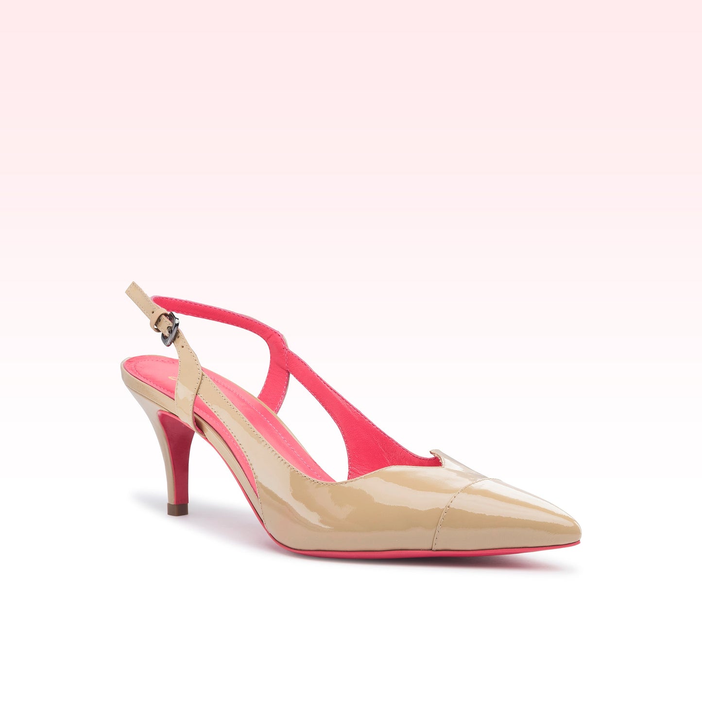 Scarpin Slingback Chiara Caqui