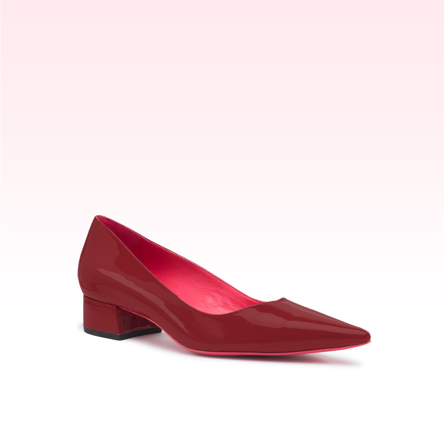 Scarpin Luna Verniz Vermelho ZF